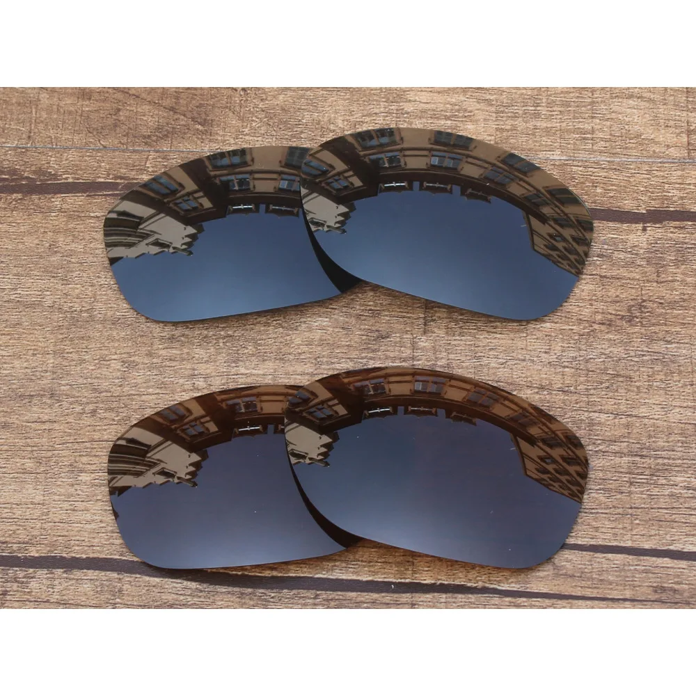 Vonxyz 2 Pairs Stealth Black & Bronze Brown Polarized Replacement Lenses for-Oakley Pit Bull Frame
Vonxyz 2 Pairs Stealth Black & Bronze Brown Polarized Replacement Lenses for-Oakley Pit Bull Frame