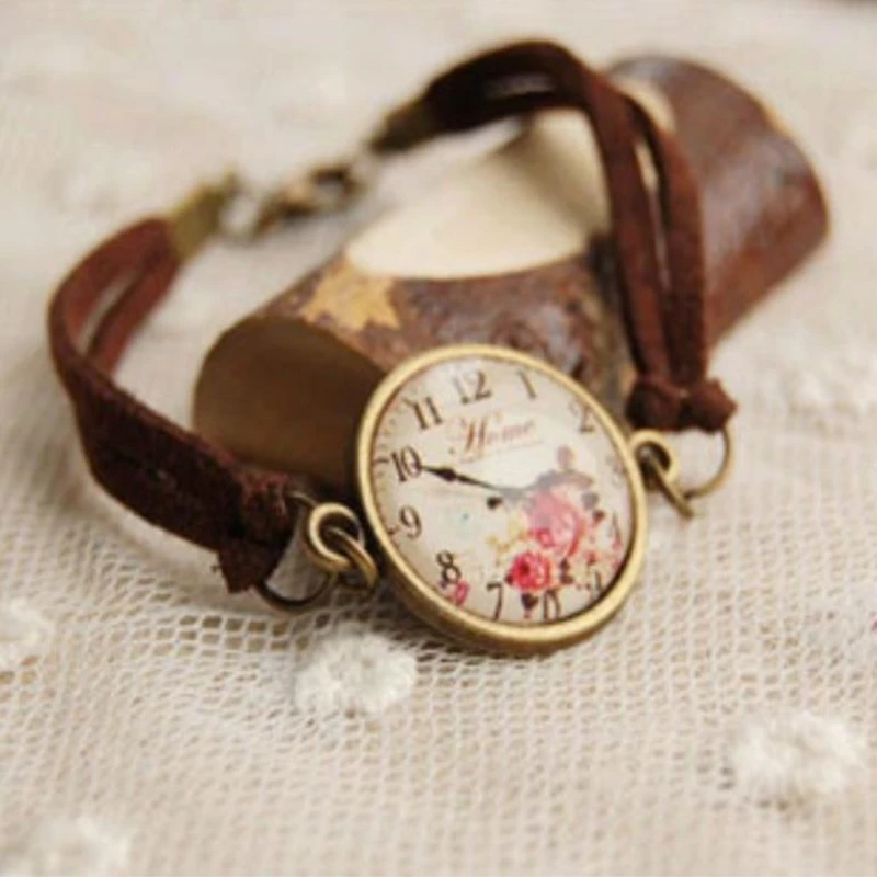 Fashion Personality Popular Fresh Imitation Watch Time Gem Bracelet Bronze Handmade Female Gift Bracelets BR011
Fashion Personality Popular Fresh Imitation Watch Time Gem Bracelet Bronze Handmade Female Gift Bracelets BR011