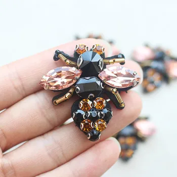 5-10Pcs Rhinestone Bee Beaded Patch for Clothing Sewing on Beading Applique Clothes Shoes Bags Decoration DIY Apparel RS976
5-10Pcs Rhinestone Bee Beaded Patch for Clothing Sewing on Beading Applique Clothes Shoes Bags Decoration DIY Apparel RS976