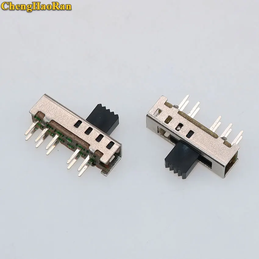 ChengHaoRan 1pcs SS24E01-G5 Slide Switches Vertical 10 Pin 4 Position Toggle Switch Flashlight Switch 2P4T DP4T DC 50V 0.5A
ChengHaoRan 1pcs SS24E01-G5 Slide Switches Vertical 10 Pin 4 Position Toggle Switch Flashlight Switch 2P4T DP4T DC 50V 0.5A