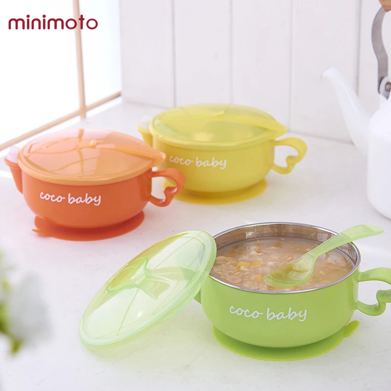Children Dinnerware Baby Bowl Spoon Set Stainless Steel Infant Learning Dishes Feeding Tableware for Kids Suction Cup with Cover
Children Dinnerware Baby Bowl Spoon Set Stainless Steel Infant Learning Dishes Feeding Tableware for Kids Suction Cup with Cover