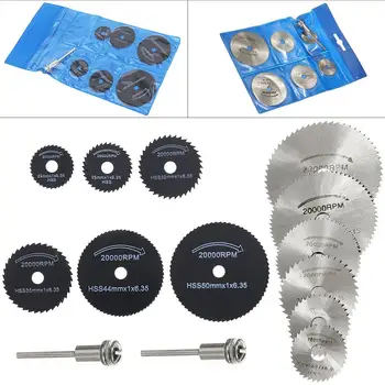 14pcs/lot Drill Dremel Accessories HSS Circular Saw Blades Power Tools Wood Cutting Disc Grinding Wheel Set for Rotary Tools
14pcs/lot Drill Dremel Accessories HSS Circular Saw Blades Power Tools Wood Cutting Disc Grinding Wheel Set for Rotary Tools