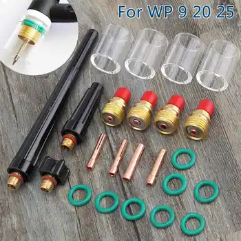 Brand New 23PCS TIG Welding Torch Collet Gas Lens #10 Pyrex Glass Cup Kit For WP-9/ 20/ 25
Brand New 23PCS TIG Welding Torch Collet Gas Lens #10 Pyrex Glass Cup Kit For WP-9/ 20/ 25