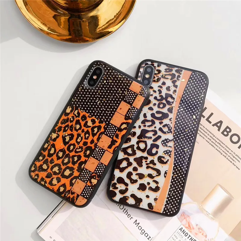 Cute Glitter Bling leopard print Case for iPhone 6 6s 7 8 Plus Glossy Epoxy leopard print Soft Case For iPhone X XS Max XR Cover
Cute Glitter Bling leopard print Case for iPhone 6 6s 7 8 Plus Glossy Epoxy leopard print Soft Case For iPhone X XS Max XR Cover