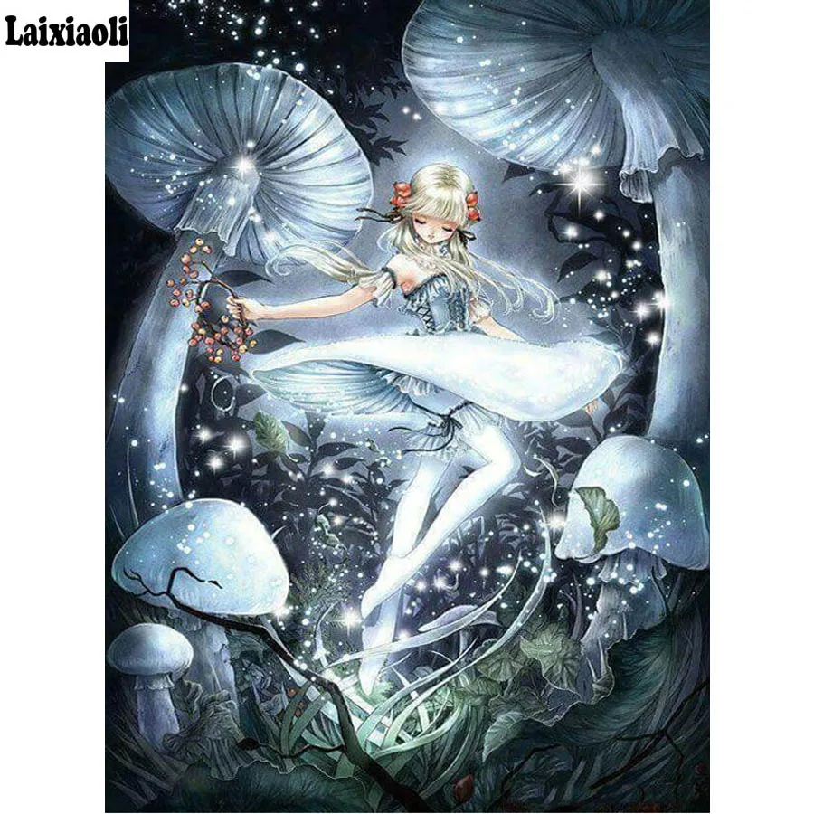 5D DIY Diamond Painting Mushroom Girls Mosaic Diamond Embroidery fairy angel elf Cross Stitch Rhinestones Home Decor needlework
5D DIY Diamond Painting Mushroom Girls Mosaic Diamond Embroidery fairy angel elf Cross Stitch Rhinestones Home Decor needlework