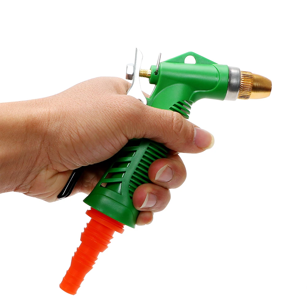 Car Wash Water Gun Garden Tools Copper Washer Gun Nozzle Durable Adjustable Pressure Water Gun Household Garden Cleaning Tools 15