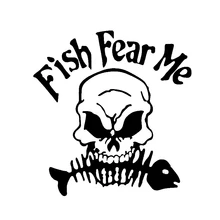 DY-016 FISH FEAR ME Bone Fish Skull Car Stickers Fishing Reflective Motorcycle Car Sticker 14*13CM
DY-016 FISH FEAR ME Bone Fish Skull Car Stickers Fishing Reflective Motorcycle Car Sticker 14*13CM