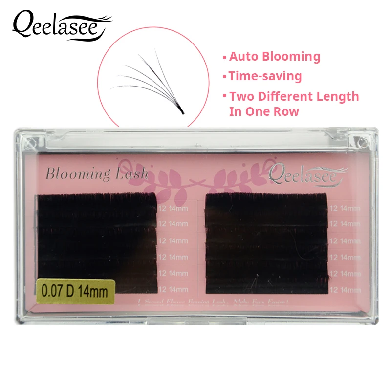 Qeelasee 10 Trays Blooming Automatic Flowering Lashes Easy Fanning Eyelash Extensions Faux Mink Volume Extensions Cils Easy Fans
Qeelasee 10 Trays Blooming Automatic Flowering Lashes Easy Fanning Eyelash Extensions Faux Mink Volume Extensions Cils Easy Fans