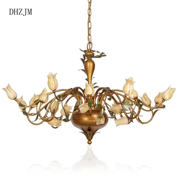 2018 Creative Fashion Chandelier Dining Room European Style Brief Modern Flower Glass Shade Lightings LED Chandelier LED lamps
2018 Creative Fashion Chandelier Dining Room European Style Brief Modern Flower Glass Shade Lightings LED Chandelier LED lamps