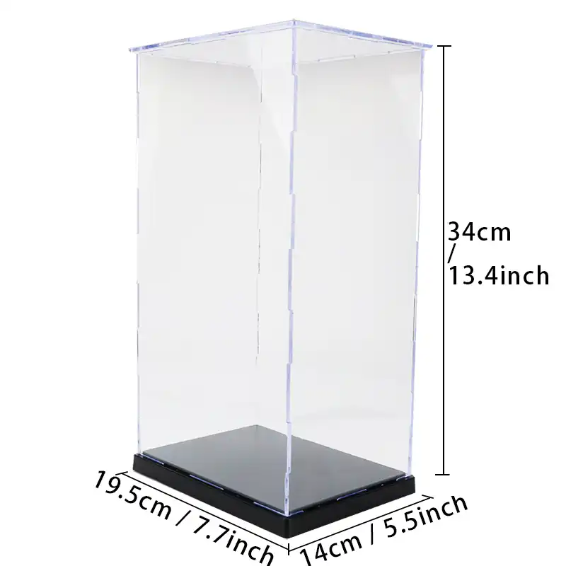 Anime Figures Acrylic Display Case Assembly Toy Transparent Dust