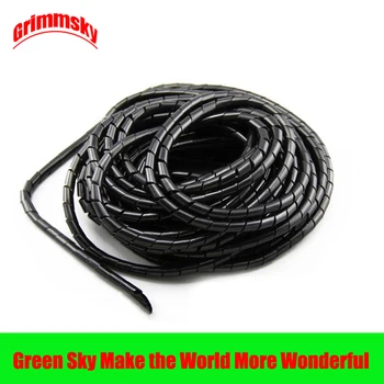 4/6/8/10/12/14/16/18/20/25/30mm Spiral Wire Organizer Wrap Tube Flame Retardant Cable Sleeve Spiral Wrapping Band
4/6/8/10/12/14/16/18/20/25/30mm Spiral Wire Organizer Wrap Tube Flame Retardant Cable Sleeve Spiral Wrapping Band