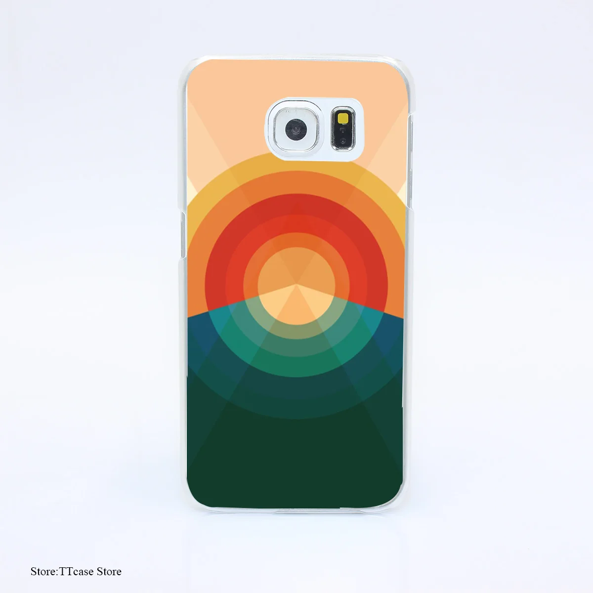 3078G Sonar Pou Print Hard Transparent font b Case b font Cover for Galaxy S3 S4