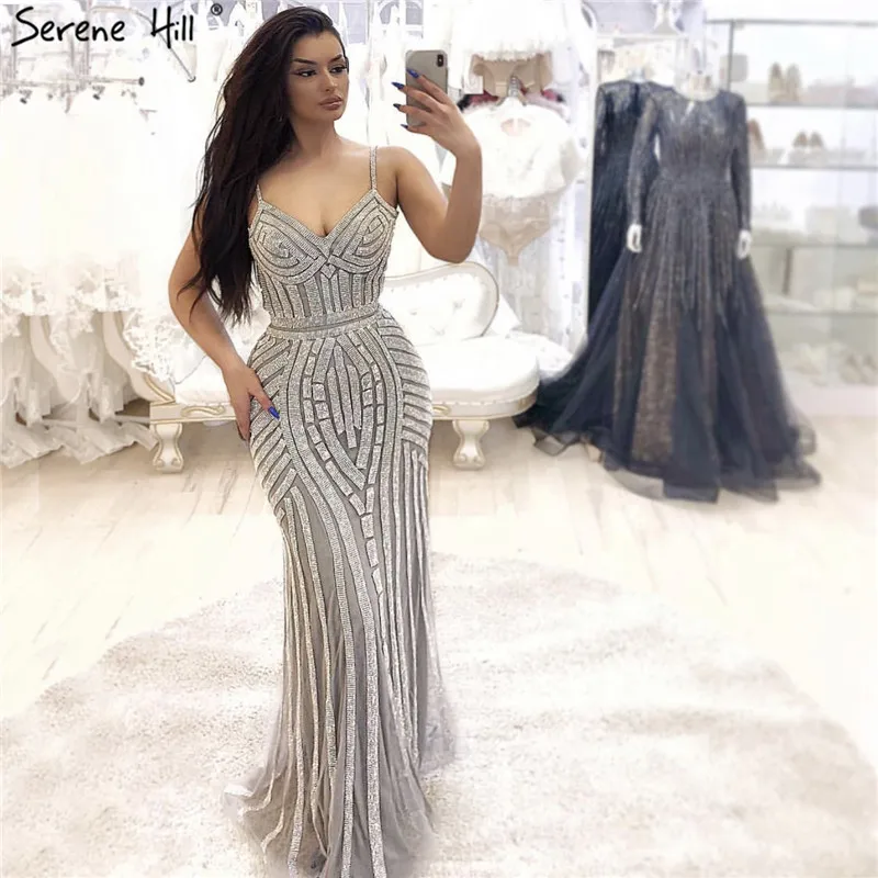 2019 Grey Sliver Backless Sexy Prom Dresses Sleeveless Full Diamond Luxury Party Evening Gowns Real Photo LA6002
2019 Grey Sliver Backless Sexy Prom Dresses Sleeveless Full Diamond Luxury Party Evening Gowns Real Photo LA6002