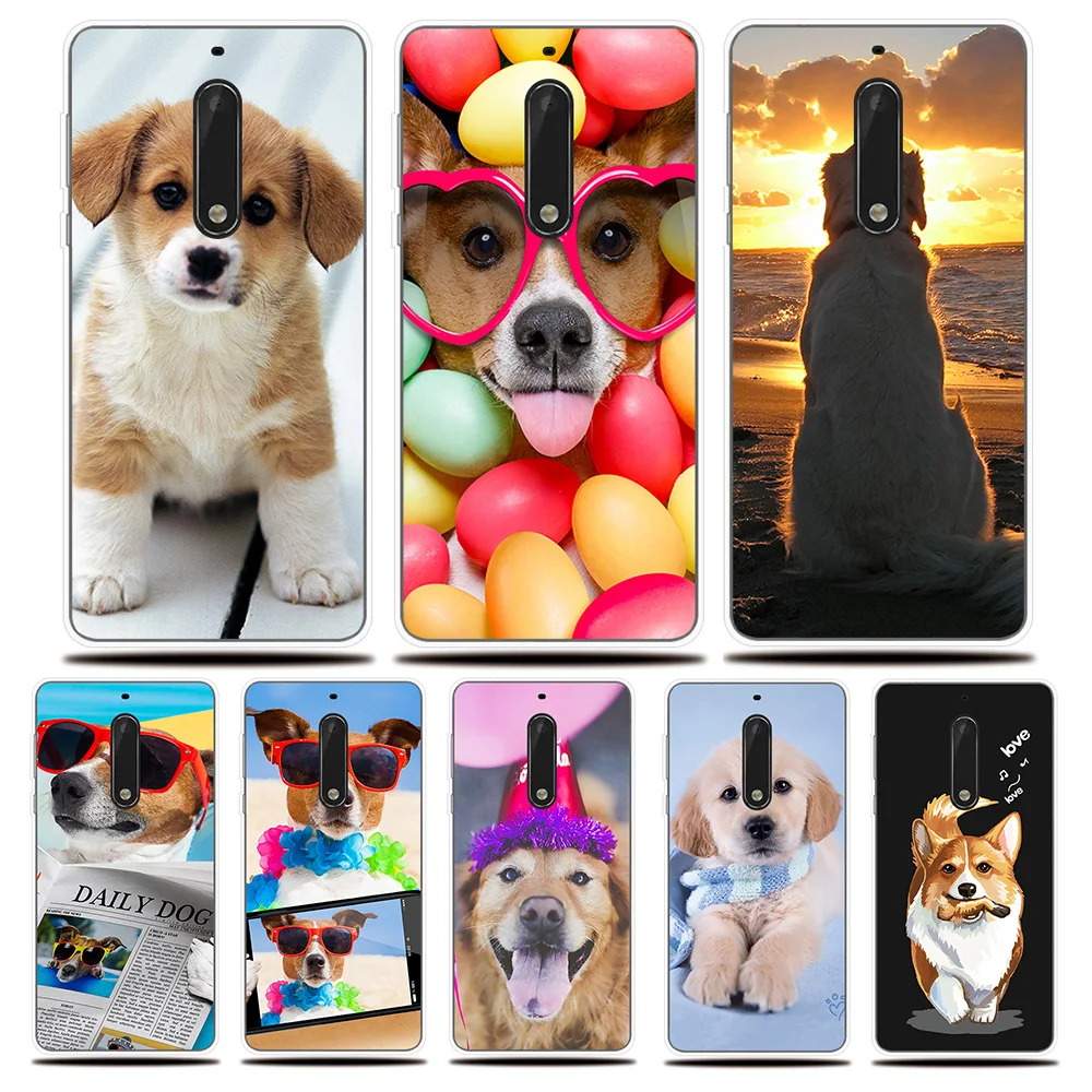 Cute Pet Dog Pattern Silicone Phone Case For Nokia 1 2 3 5 6 7 8 X5 X6 X7 Soft Cover For Nokia 2.1 3.1 5.1 6.1 7.1 8.1 Plus Case
Cute Pet Dog Pattern Silicone Phone Case For Nokia 1 2 3 5 6 7 8 X5 X6 X7 Soft Cover For Nokia 2.1 3.1 5.1 6.1 7.1 8.1 Plus Case
