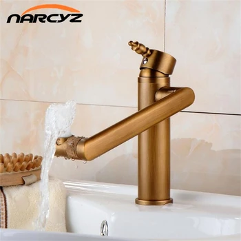 Basin Faucet Antique Color 360 Degree Swivel Spout Bathroom Faucet Single Handle Sink Tap Mixer Hot and Cold Water Taps XT963
Basin Faucet Antique Color 360 Degree Swivel Spout Bathroom Faucet Single Handle Sink Tap Mixer Hot and Cold Water Taps XT963