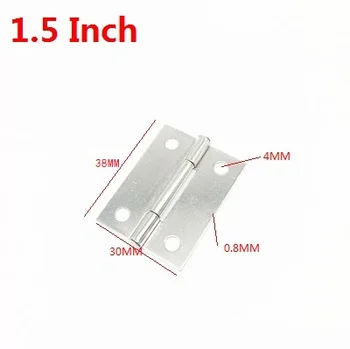 20pcs/lot 1.5" Stainless Steel Butt Cabinet Door Hinge Box Hinges 38x30mm with thickness 0.8mm
20pcs/lot 1.5" Stainless Steel Butt Cabinet Door Hinge Box Hinges 38x30mm with thickness 0.8mm