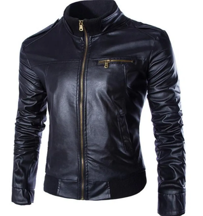 British Academy Trendy Men's Pu Leather Jackets Coats Spring and Autumn Fashion Leisure Handsome Personality Long Sleeve S-XXL
British Academy Trendy Men's Pu Leather Jackets Coats Spring and Autumn Fashion Leisure Handsome Personality Long Sleeve S-XXL