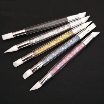 5PCS /Set Nail Tools New Manicure Hollow Engraving Embossed Pen Nail Rubber Pen Double Head With Drill Super Soft Silicone pen 
5PCS /Set Nail Tools New Manicure Hollow Engraving Embossed Pen Nail Rubber Pen Double Head With Drill Super Soft Silicone pen