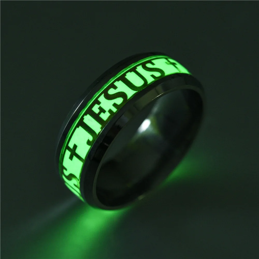 Fashion Luminous Christian Jesus Cross Fluorescent Ring Titanium Steel Wholesale For Women Gift
Fashion Luminous Christian Jesus Cross Fluorescent Ring Titanium Steel Wholesale For Women Gift