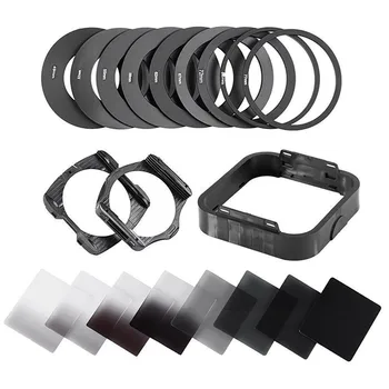 Zomei Camera Filtro Gradient Neutral Density Gradual ND Square Resin Filters Adapter Rings Holder Cokin P Series system for DSLR
Zomei Camera Filtro Gradient Neutral Density Gradual ND Square Resin Filters Adapter Rings Holder Cokin P Series system for DSLR