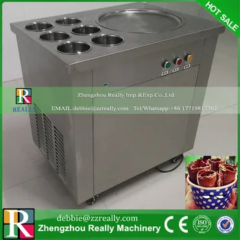 free shipping by DHL 1+6 110v/220v 35cm R410A single pan with six cabinets fried ice cream machine
free shipping by DHL 1+6 110v/220v 35cm R410A single pan with six cabinets fried ice cream machine