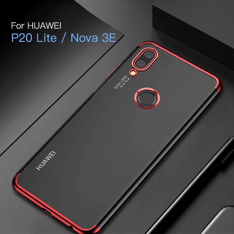Transparent Case For Huawei P20 Lite P10 P9 Plus Nova 3 Soft TPU Plating Slim Cover For Mate 10 Honor 10 9 7C Play V10 V9 Bumper
Transparent Case For Huawei P20 Lite P10 P9 Plus Nova 3 Soft TPU Plating Slim Cover For Mate 10 Honor 10 9 7C Play V10 V9 Bumper