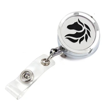 5PCS Silver Horse 30mm Perfume Locket Metal Retractable Badge Reel Key ID Card Clip Ring Lanyard With Free Pads
5PCS Silver Horse 30mm Perfume Locket Metal Retractable Badge Reel Key ID Card Clip Ring Lanyard With Free Pads