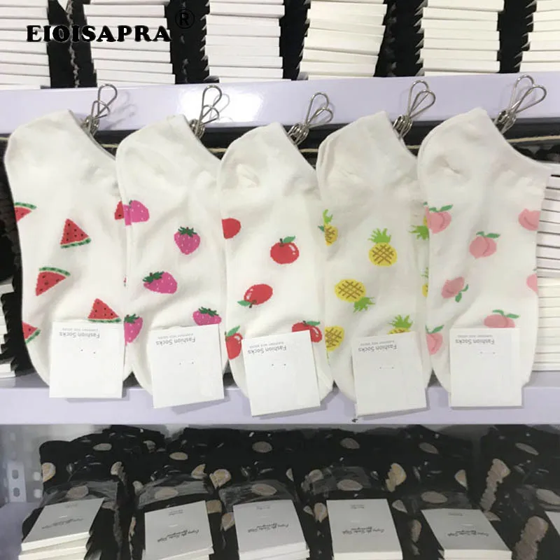 Korean Style Women Socks Cotton Casual Candy Color Cartoon Fruit Socks Apple Pineapple Watermelon Strawberry Harajuku Tide Socks
Korean Style Women Socks Cotton Casual Candy Color Cartoon Fruit Socks Apple Pineapple Watermelon Strawberry Harajuku Tide Socks
