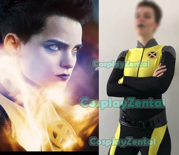 Negasonic Teenage Warhead Deadpool Cosplay Costume Halloween Zentai Catsuit Costume for Woman Girl 
Negasonic Teenage Warhead Deadpool Cosplay Costume Halloween Zentai Catsuit Costume for Woman Girl