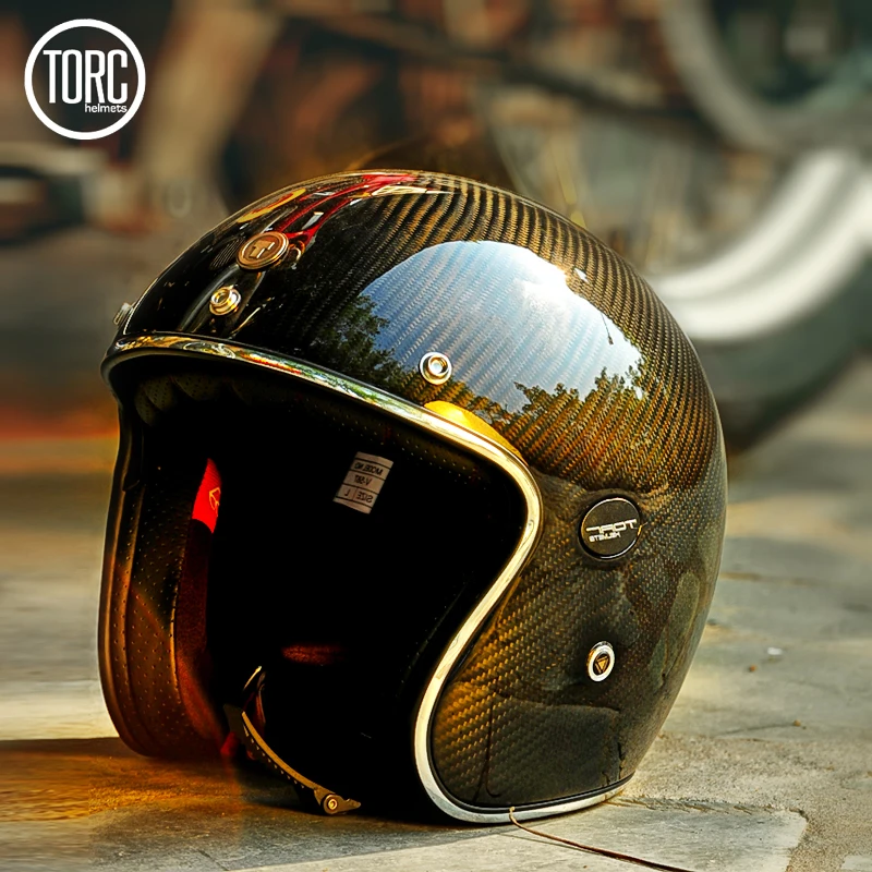 Motorcycle Carbon Fiber 3/4 Open Face Vintage Helmet Street Cafe Racer for Halley Moto Casco Half Summer ECE
Motorcycle Carbon Fiber 3/4 Open Face Vintage Helmet Street Cafe Racer for Halley Moto Casco Half Summer ECE