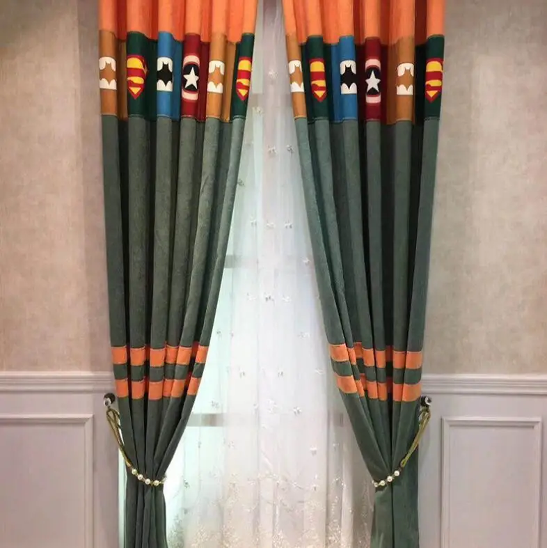 American Cartoon Captain Superman Curtain Window Treatments Sheer Curtains For Kids Children Room Living Room Baby Boys Curtains
American Cartoon Captain Superman Curtain Window Treatments Sheer Curtains For Kids Children Room Living Room Baby Boys Curtains