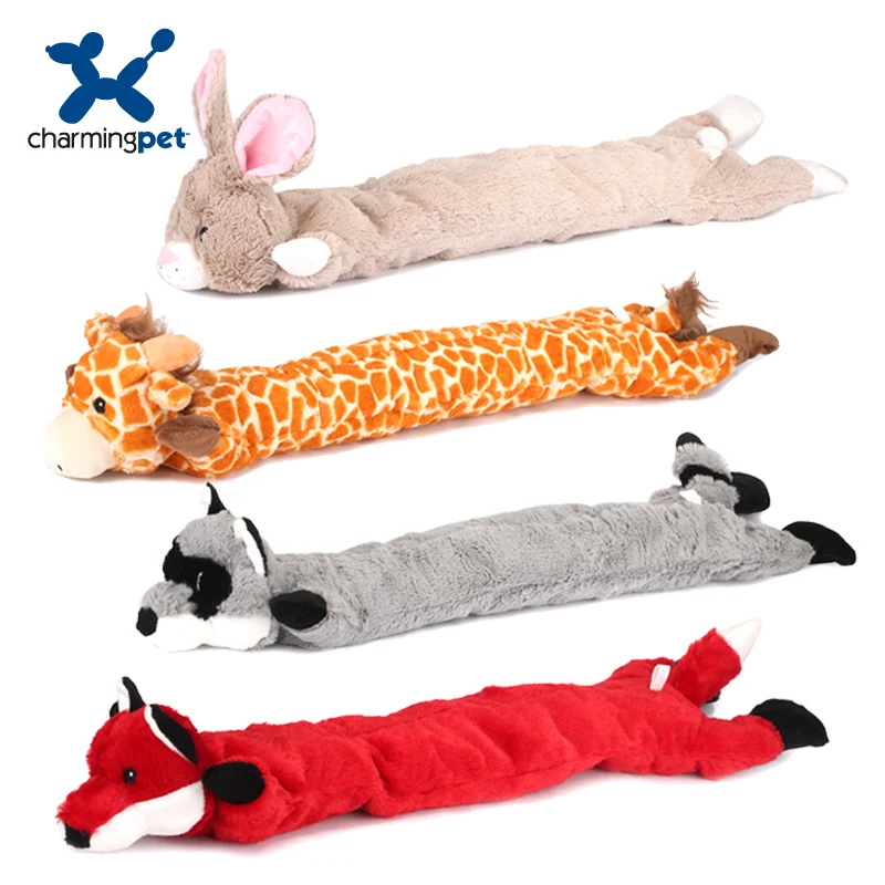 Charmingpet pet dog toys Giraffe Rabbit Raccoon Fox pet training Squeak Toys
Charmingpet pet dog toys Giraffe Rabbit Raccoon Fox pet training Squeak Toys