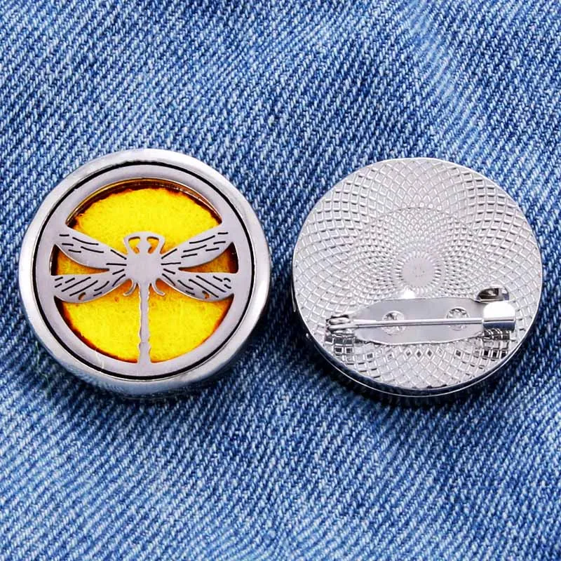 Dragonfly shape Stainless Steel Aromatherapy Brooch for Women and Women Brooch Fashion Accessories Aromatherapy Jewelry
Dragonfly shape Stainless Steel Aromatherapy Brooch for Women and Women Brooch Fashion Accessories Aromatherapy Jewelry