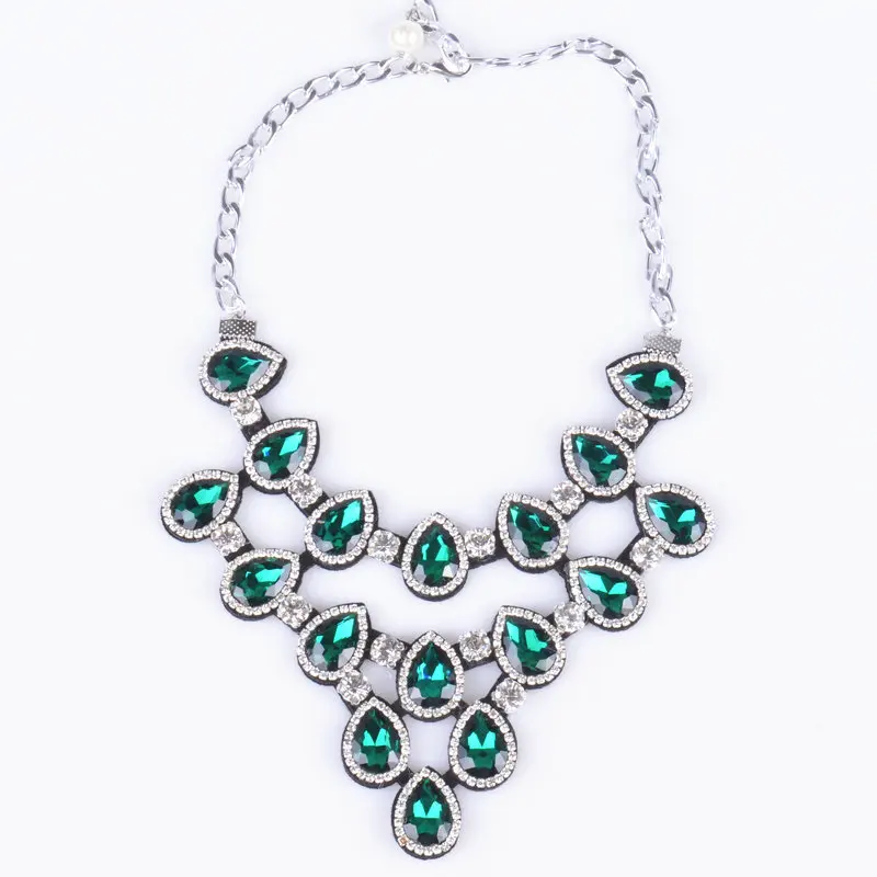new arrived handmade crystal romantic style collier necklace & water drop Colourful trendy choker collar necklaces for women
new arrived handmade crystal romantic style collier necklace & water drop Colourful trendy choker collar necklaces for women