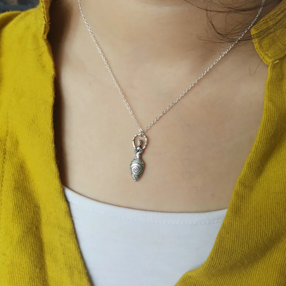 SanLan beautiful Spiral Fertility Goddess Power Of Woman amulet wizard necklaces gift
SanLan beautiful Spiral Fertility Goddess Power Of Woman amulet wizard necklaces gift