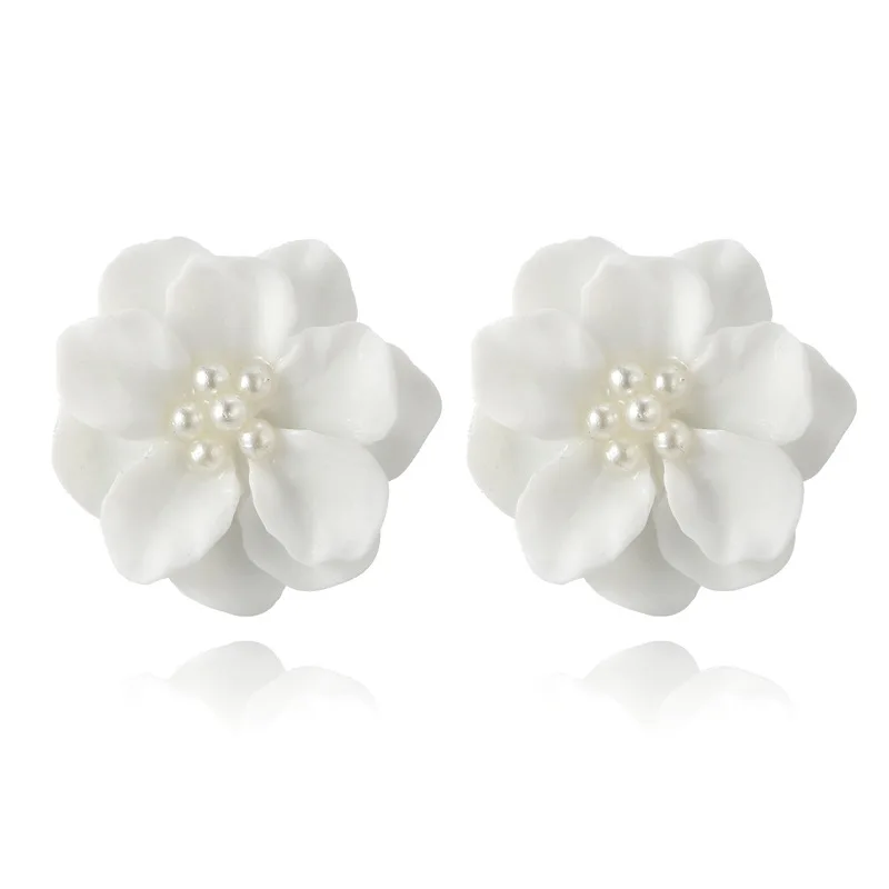 ISINYEE Fashion Big White Flower Pearl Crystal Stud Earrings For Women Girls Elegant Mothers Day Gift Ear Studs Jewelry Gift
ISINYEE Fashion Big White Flower Pearl Crystal Stud Earrings For Women Girls Elegant Mothers Day Gift Ear Studs Jewelry Gift