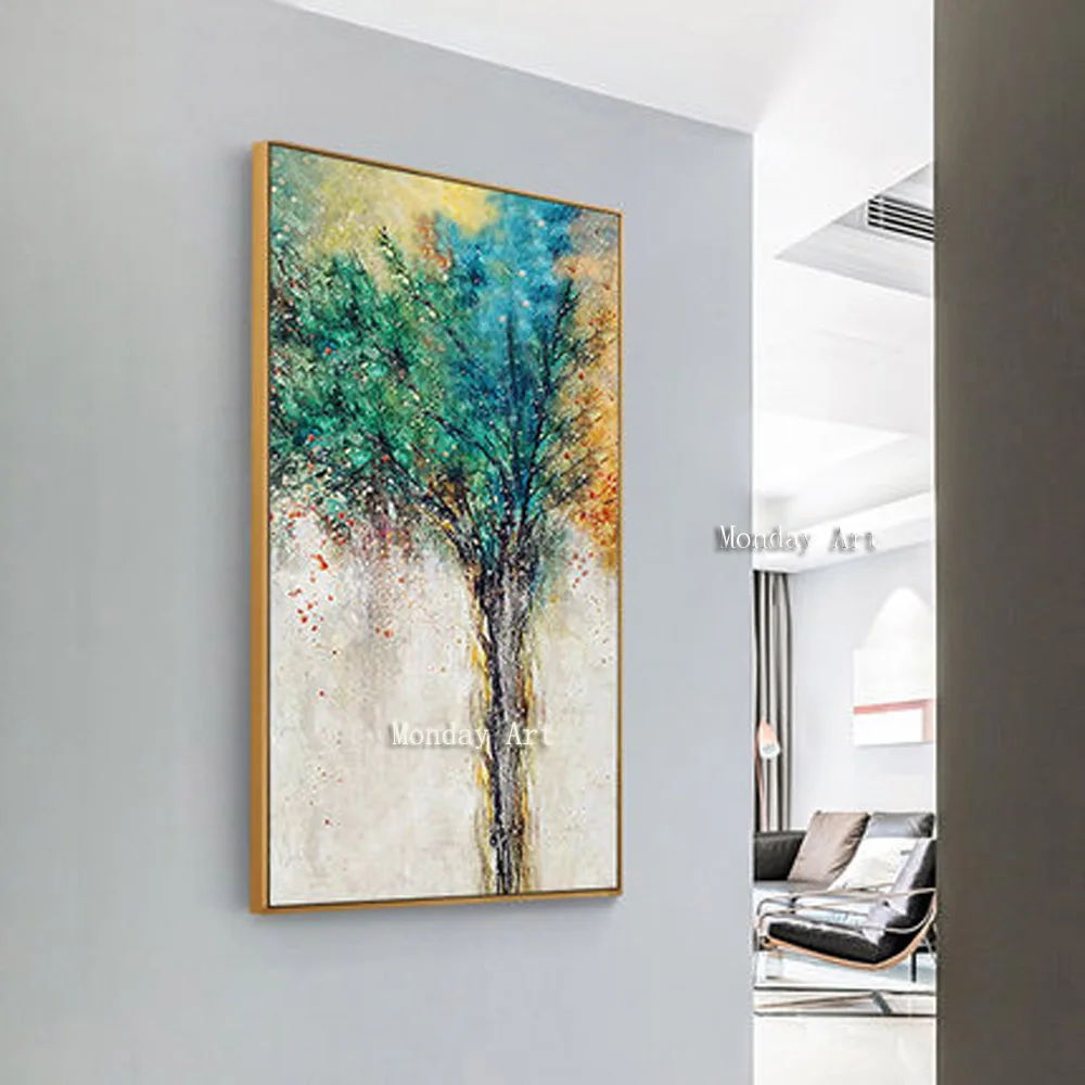 CR-Pachira-Macrocarpa-Painting-Wall-Art-Framework-Pictures-Modern-Painting-For-Living-Room-Background-Wall-Oil (1)