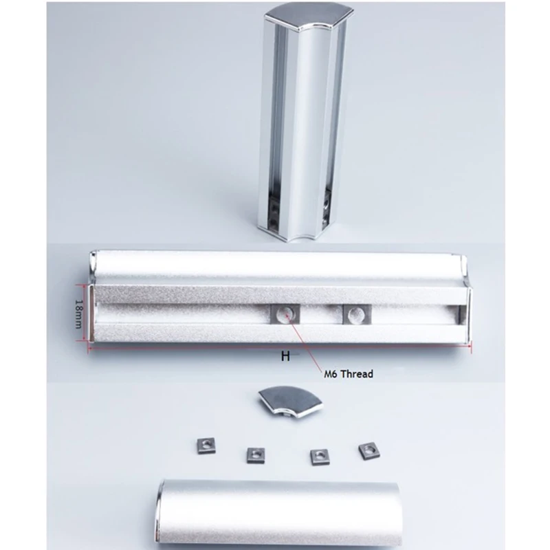 2Pcs Aluminum Alloy corner bracket bed rail joint decorative connection R brace block Corner Joint Decorative Cover
2Pcs Aluminum Alloy corner bracket bed rail joint decorative connection R brace block Corner Joint Decorative Cover