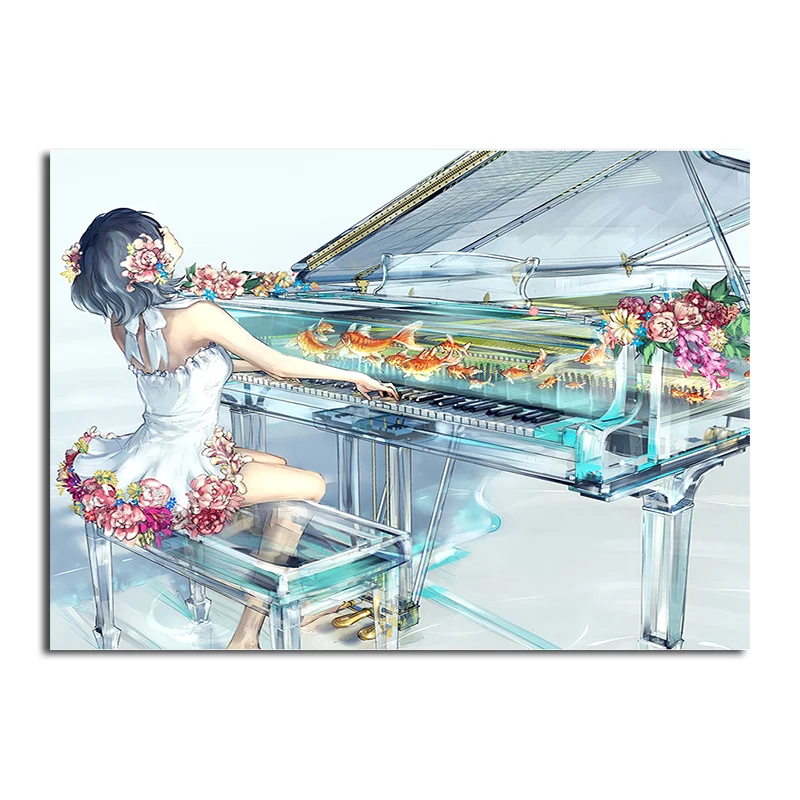 Full Square drill 5D diamond painting DIY diamond embroidery Piano girl Cross Stitch Rhinestone mosaic decoration YSD
Full Square drill 5D diamond painting DIY diamond embroidery Piano girl Cross Stitch Rhinestone mosaic decoration YSD