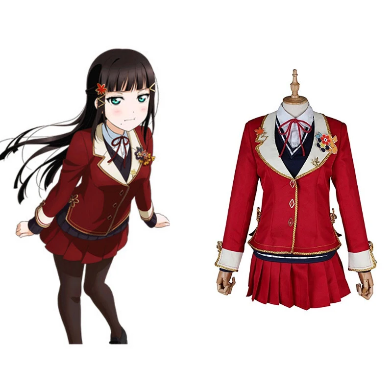 Love Live Sunshine Cosplay Kurosawa Dia Cosplay Costumes Uniform Outfit Anime Cosplay Costume Halloween Carnival Cosplay Costume
Love Live Sunshine Cosplay Kurosawa Dia Cosplay Costumes Uniform Outfit Anime Cosplay Costume Halloween Carnival Cosplay Costume