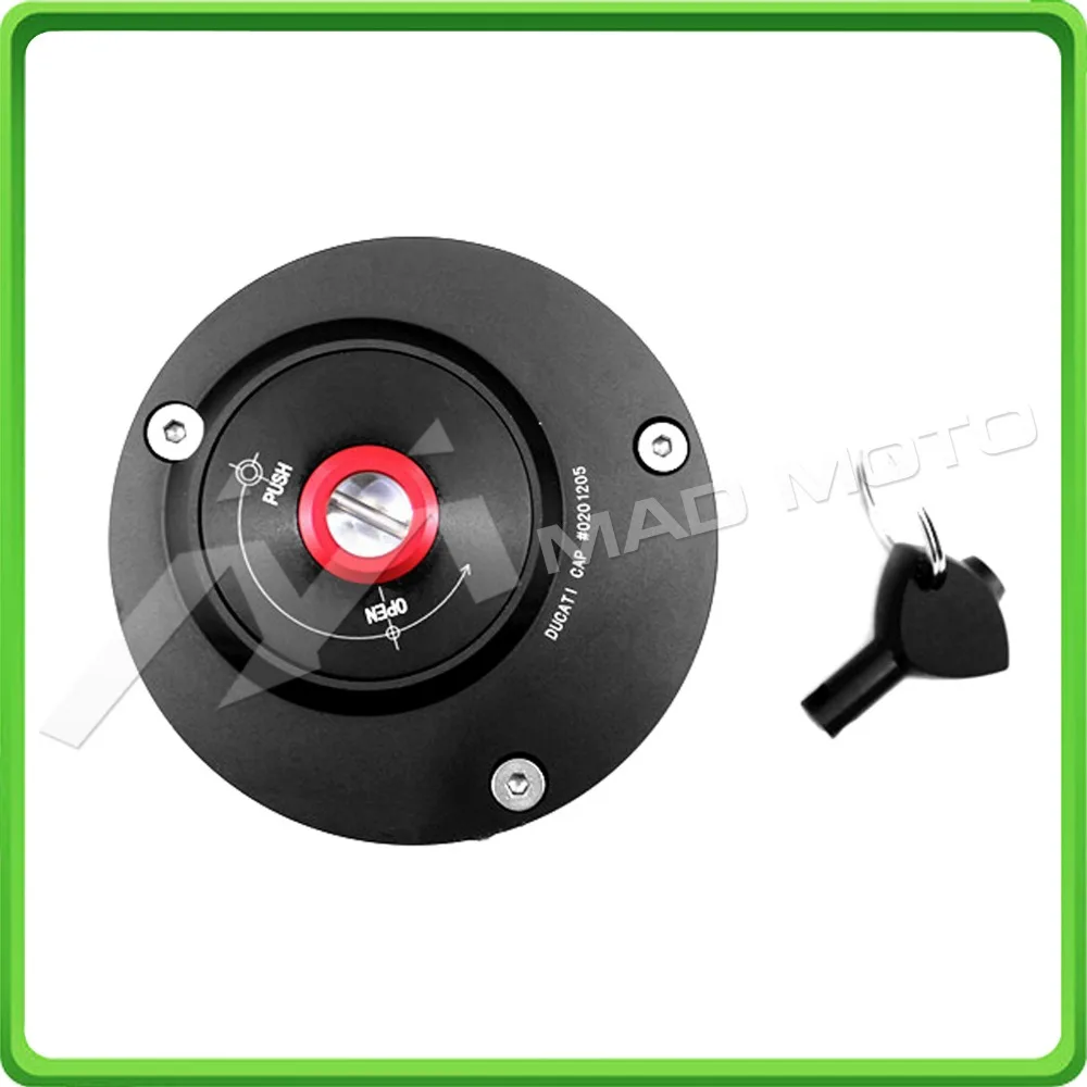Gas Tank Cap Fuel Filler Cap - For Ducati 749 749S 749R 999 999S Multistrada 1000 (8)