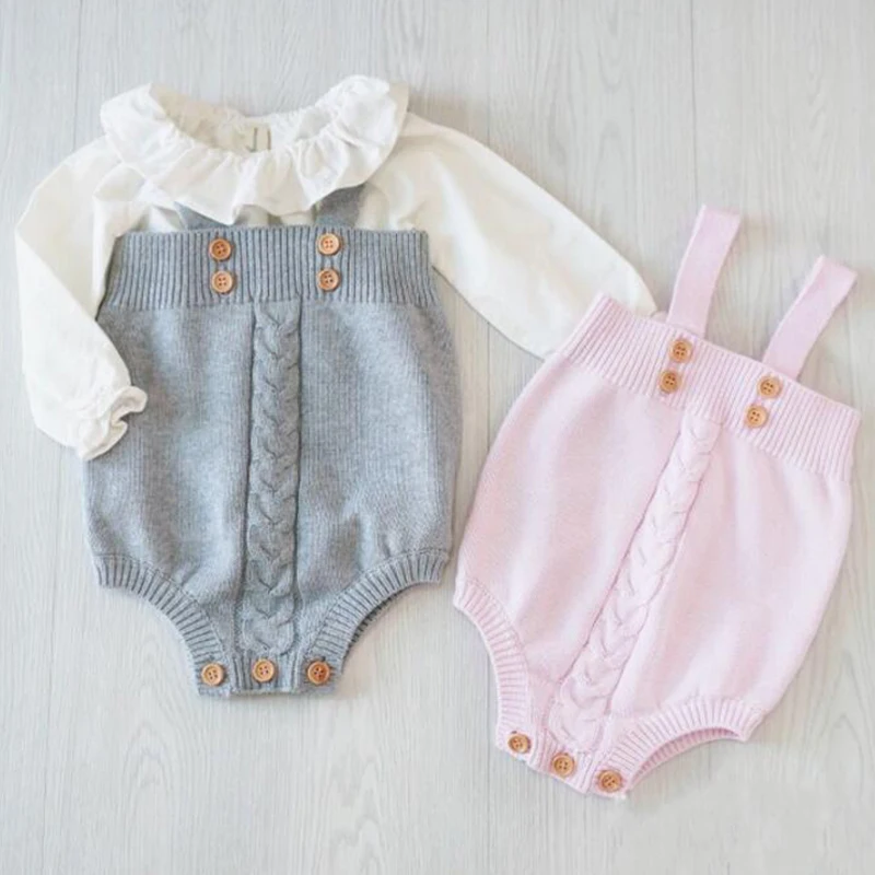 2019 New Baby Romper Set Infant Jumpsuit Overall Sleeveless Baby Boys Clothing Autumn Knitted Girls Baby Casual Clothes
2019 New Baby Romper Set Infant Jumpsuit Overall Sleeveless Baby Boys Clothing Autumn Knitted Girls Baby Casual Clothes