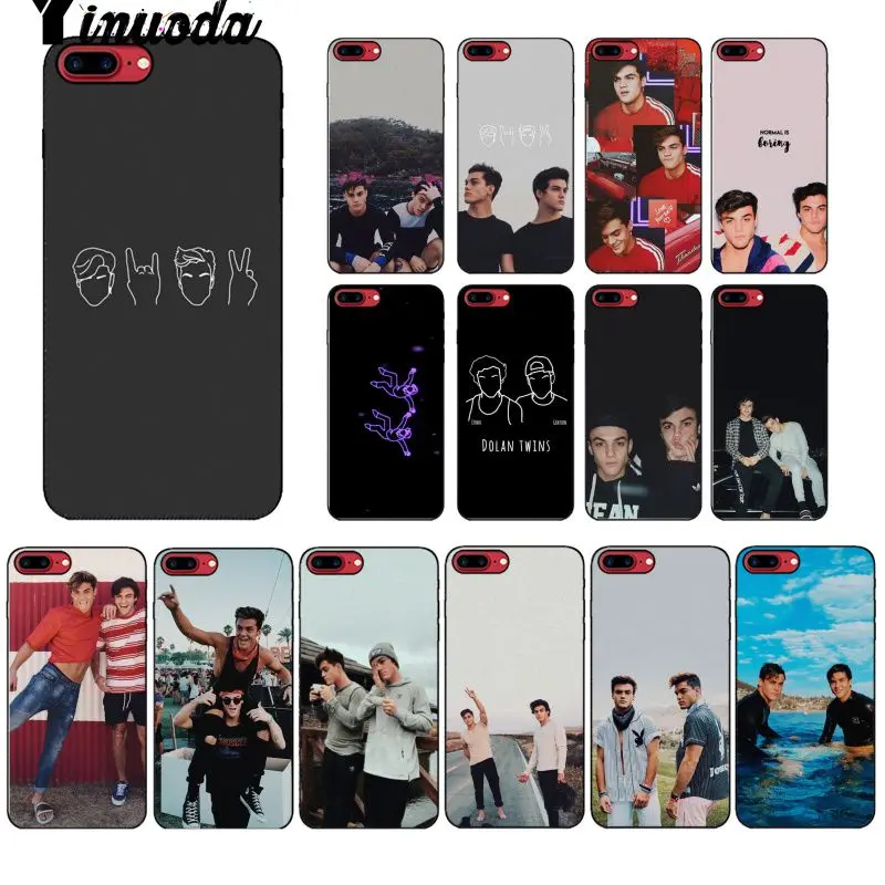 Yinuoda Dolan Twins Novelty Fundas Phone Case Cover for Apple iPhone 8 7 6 6S Plus X XS MAX 5 5S SE XR Cover
Yinuoda Dolan Twins Novelty Fundas Phone Case Cover for Apple iPhone 8 7 6 6S Plus X XS MAX 5 5S SE XR Cover
