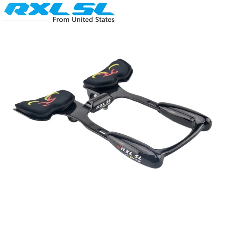 RXL SL Bullhorn TT Handlebar Triathlon Bicycle Extender Rest/TT Handlebar Road Bike 31.8mm 3K Glossy Carbon aero Bars
RXL SL Bullhorn TT Handlebar Triathlon Bicycle Extender Rest/TT Handlebar Road Bike 31.8mm 3K Glossy Carbon aero Bars