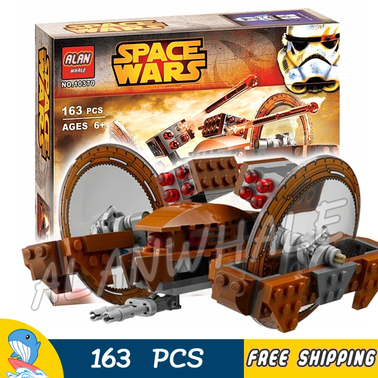 163pcs Space Wars Attack of the Clones Hailfire Droid Exclusive Sets 10370 Figure Building Blocks Toys Compatible With LegoING
163pcs Space Wars Attack of the Clones Hailfire Droid Exclusive Sets 10370 Figure Building Blocks Toys Compatible With LegoING