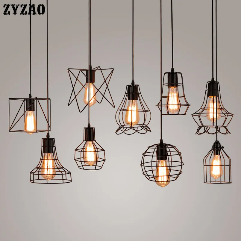 Industrial Retro Iron Pendant Lights Dining Room Restaurant Kitchen Hanging Lamp Loft Vintage Simple Bedroom Bar Pendant Lamps
Industrial Retro Iron Pendant Lights Dining Room Restaurant Kitchen Hanging Lamp Loft Vintage Simple Bedroom Bar Pendant Lamps