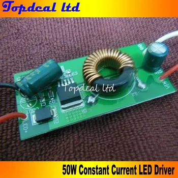 

2pcs/lot 50W Constant Current LED Driver DC12V to DC30-38V 1500mA for 50W High Power LED