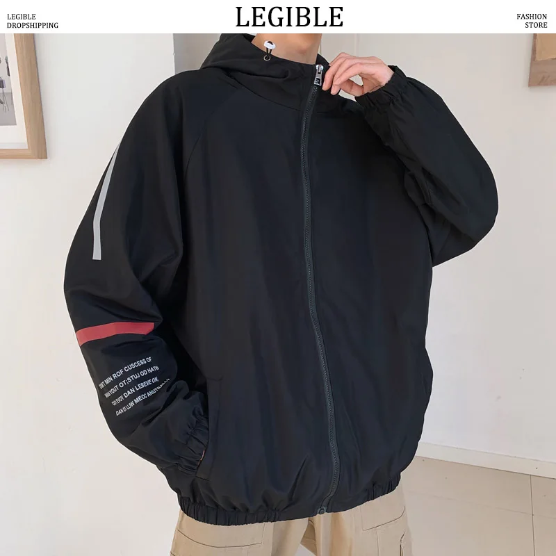 LEGIBLE Hip Hop Jacket Men Casual Loose Letter Printed Mens Jackets and Coats Harajuku Windbreaker Mens Jacket Oversize Clothes
LEGIBLE Hip Hop Jacket Men Casual Loose Letter Printed Mens Jackets and Coats Harajuku Windbreaker Mens Jacket Oversize Clothes