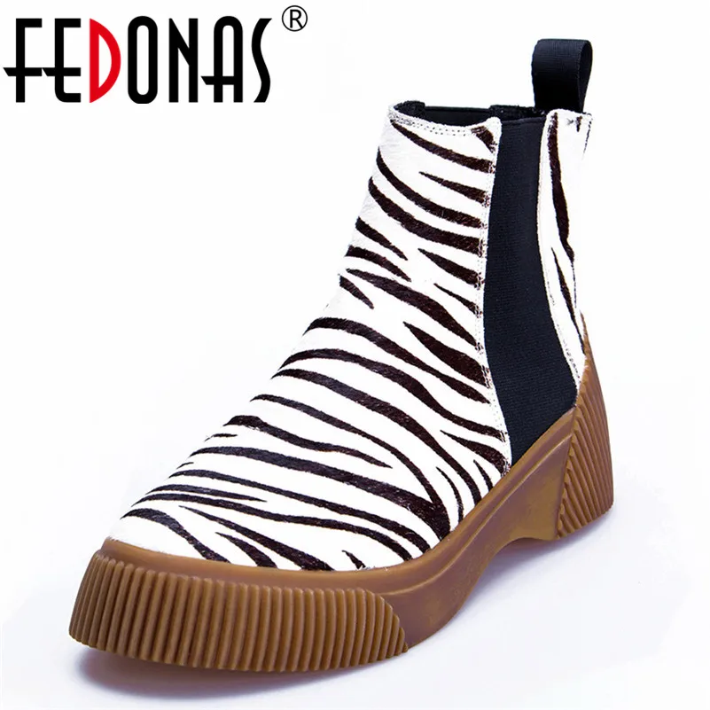 FEDONAS New Women Ankle Boots Autumn Winter Warm Horse Hair High Heels Shoes Woman Animal Prints Platforms Casual Party Boots
FEDONAS New Women Ankle Boots Autumn Winter Warm Horse Hair High Heels Shoes Woman Animal Prints Platforms Casual Party Boots