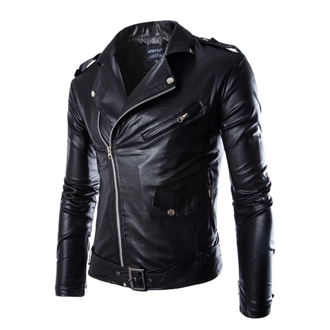 Cofan Men Turn down Collar Zip up PU Leather Patchwork Slim Flight Bomber Jacket aowofs Constantly Goods Boutique Foreign Trade
Cofan Men Turn down Collar Zip up PU Leather Patchwork Slim Flight Bomber Jacket aowofs Constantly Goods Boutique Foreign Trade